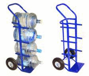 Тележка для перевозки бутылей с водой ВД-4 пневматические колеса